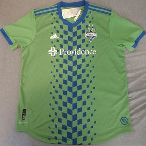 Seattle Sounders 22/23 Home Authentic Adidas AEROREADY Jersey XL